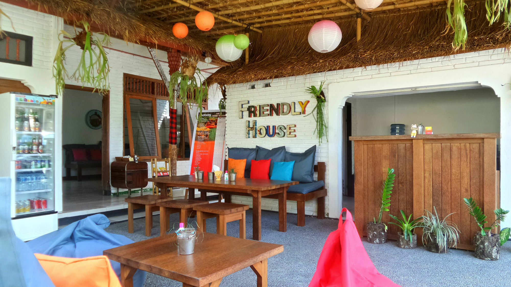 Friendly House Bali Vandrehjem Ubud Eksteriør billede